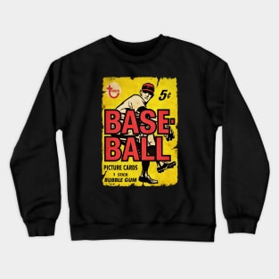 VINTAGE BASEBALL - TOPPS CARDS 1 STICK Crewneck Sweatshirt